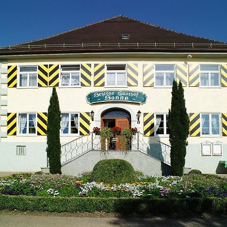 Schloss-Gasthof Sonne Isny im Allgäu Esterno foto