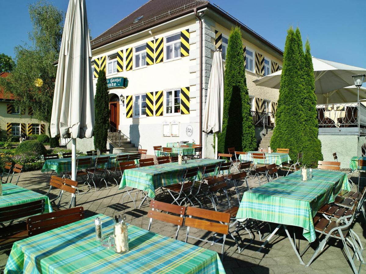 Schloss-Gasthof Sonne Isny im Allgäu Esterno foto